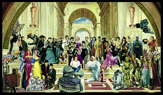 Banner "Hollywood Klassik" 230 x 400cm